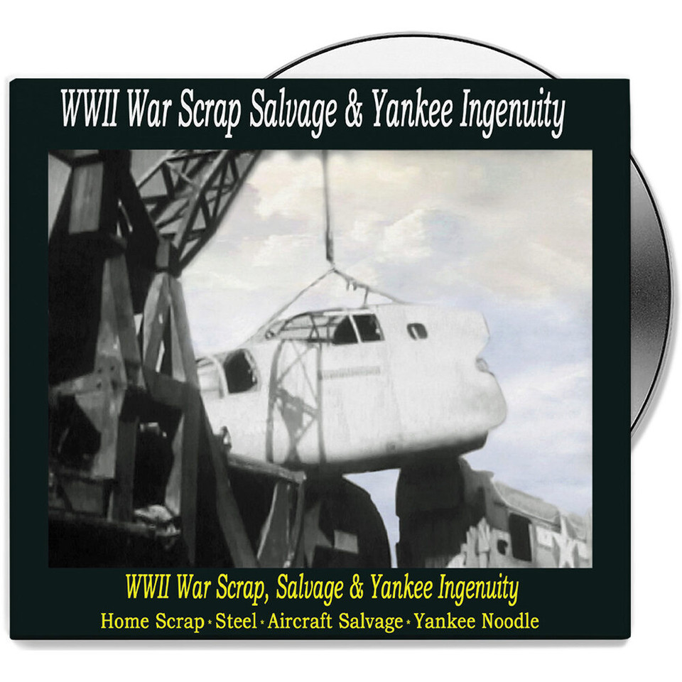 War Scrap Salvage and Yankee Ingenuity - DVD Campbell Films (CFDVD0067)   by Campbell Films Main Image