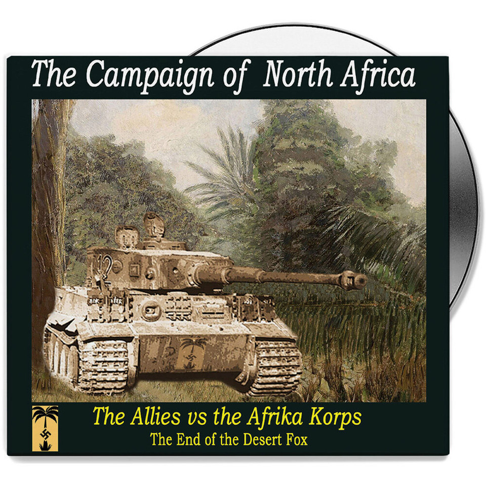 The Allies vs. The Afrika Korps - DVD   by Campbell Films Main Image
