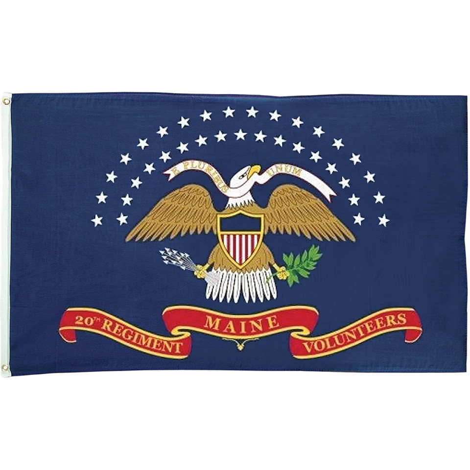 20th Maine Regiment Flag   by Ruffin Flag Company Main Image