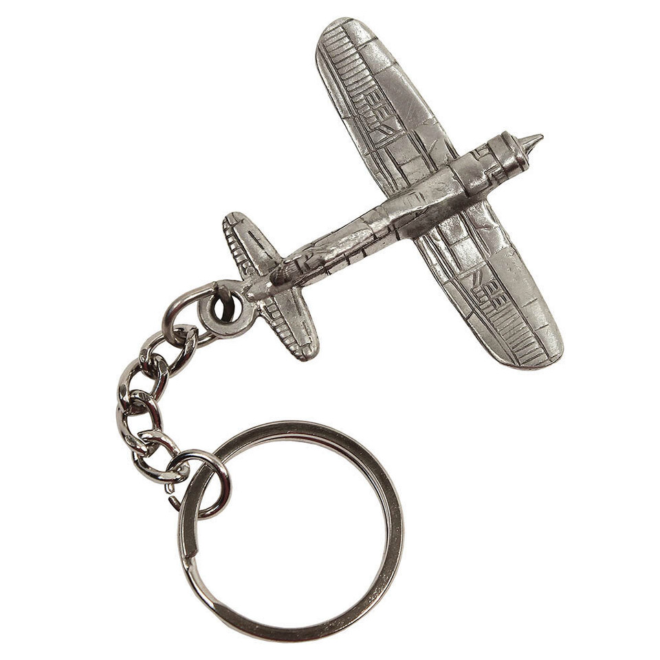 Corsair Keychain K316  Solid pewter by Sparta Pewter USA Main Image