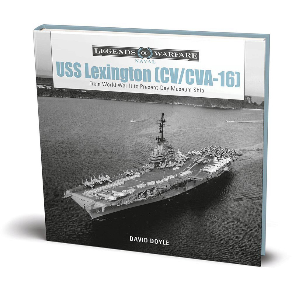 USS Lexington (CV/CVA-16)   by Schiffer Publishing Main Image