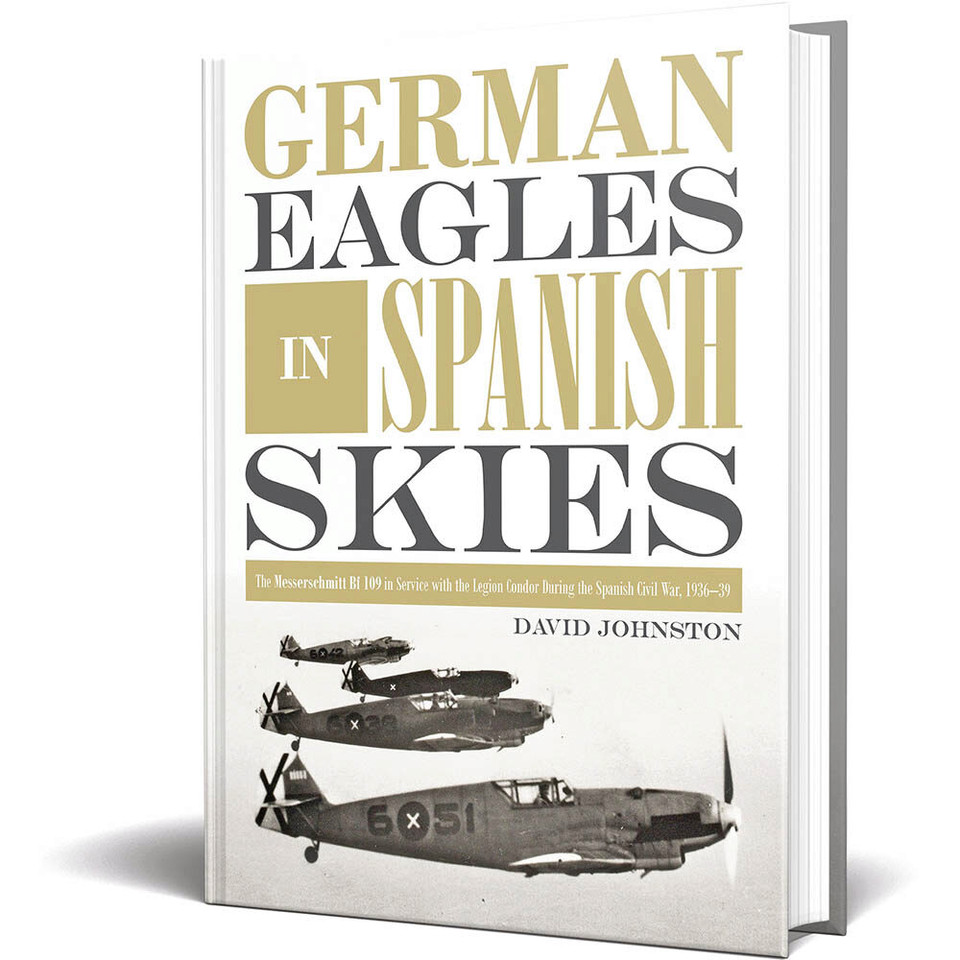 GERMAN EAGLES IN SPANISH SKIES  Hardcover by Schiffer Publishing Main Image
