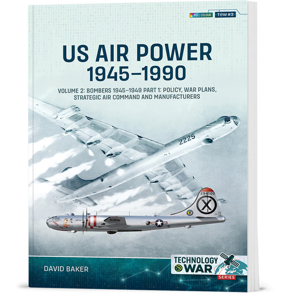 US Air Power 1945-1990 Volume 2 Technology@War  Softcover by Helion & Company Main Image