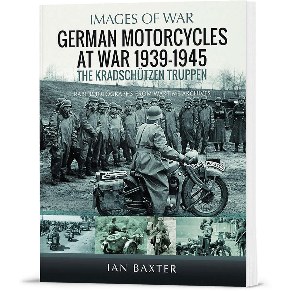 German Motorcycles at War 1939-1945 Pen & Sword (9781036100568)  Softcover by Pen & Sword Main Image
