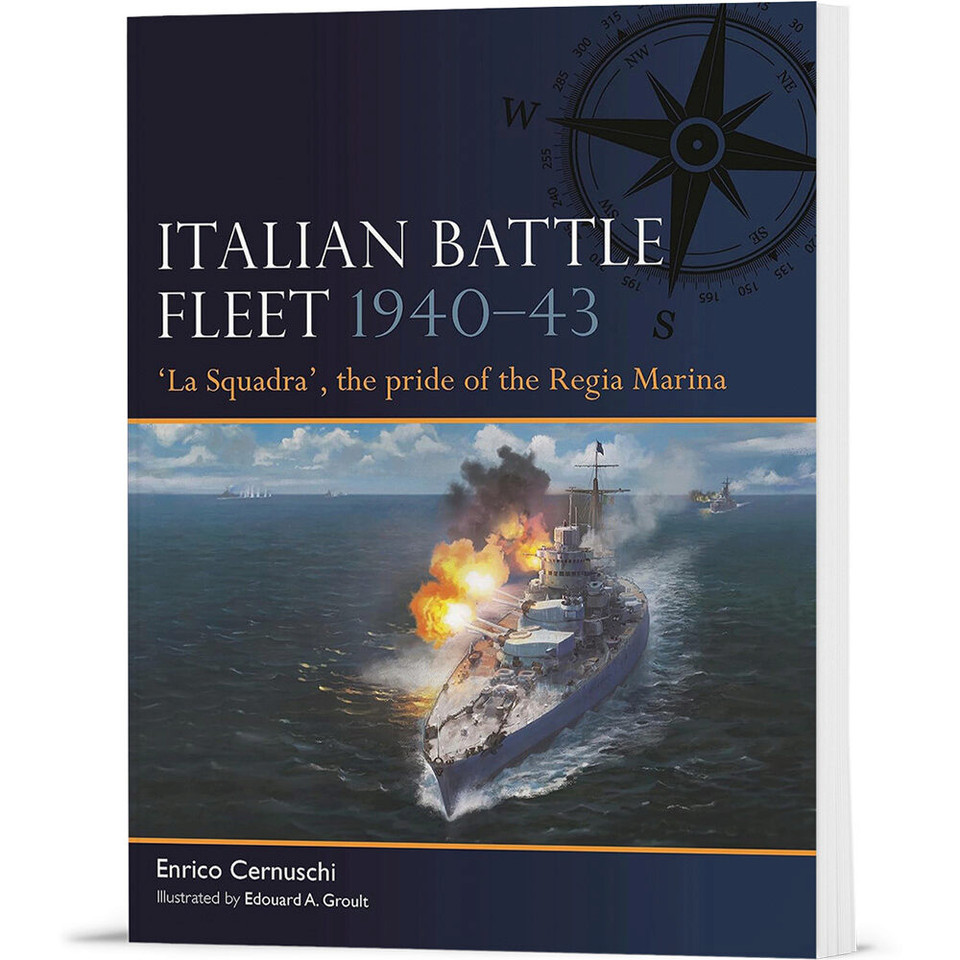 Italian Battle Fleet 1940-43 Osprey Fleet (9781472860590)  Softcover by Osprey Publishing Main Image