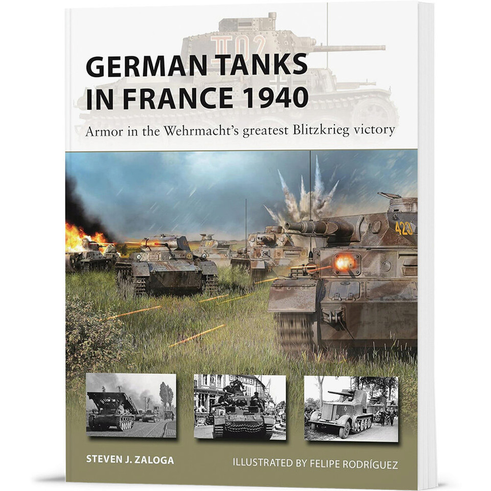 German Tanks in France 1940 Osprey New Vanguard (9781472859440)  Softcover by Osprey Publishing Main Image
