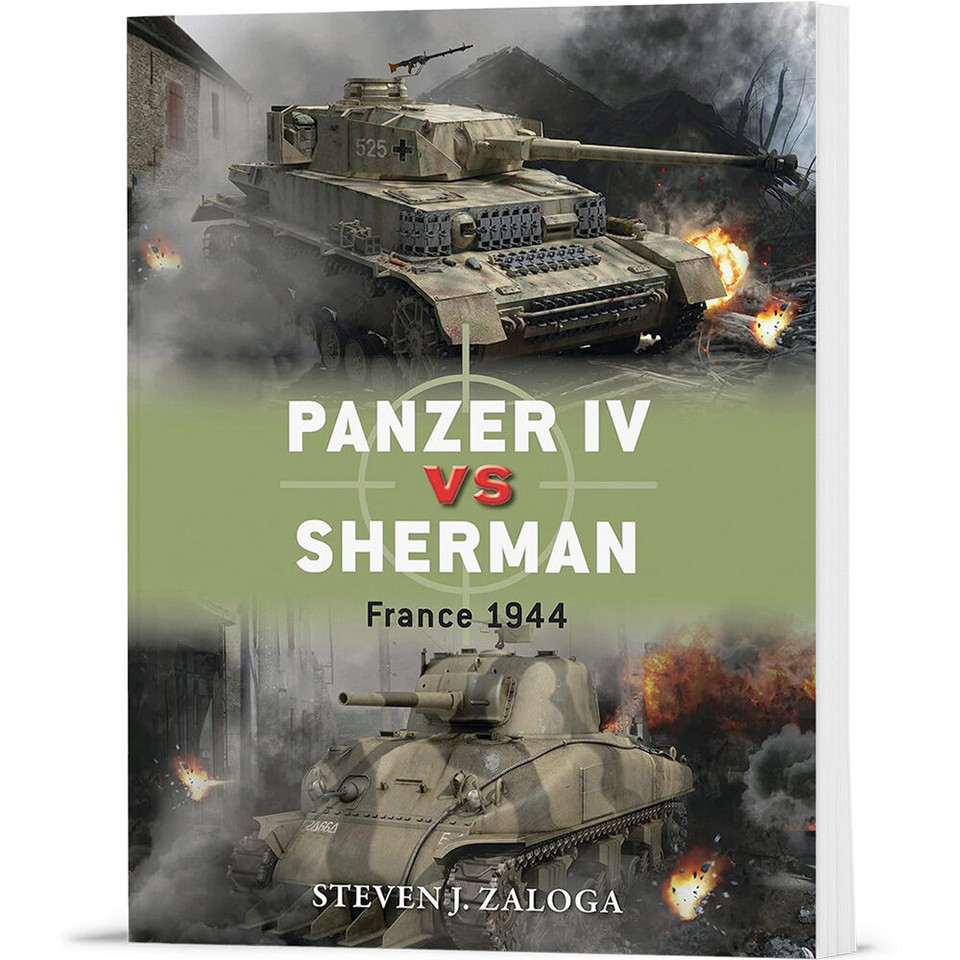 Panzer IV vs Sherman Osprey Duel (9781472807601)  Softcover by Osprey Publishing Main Image