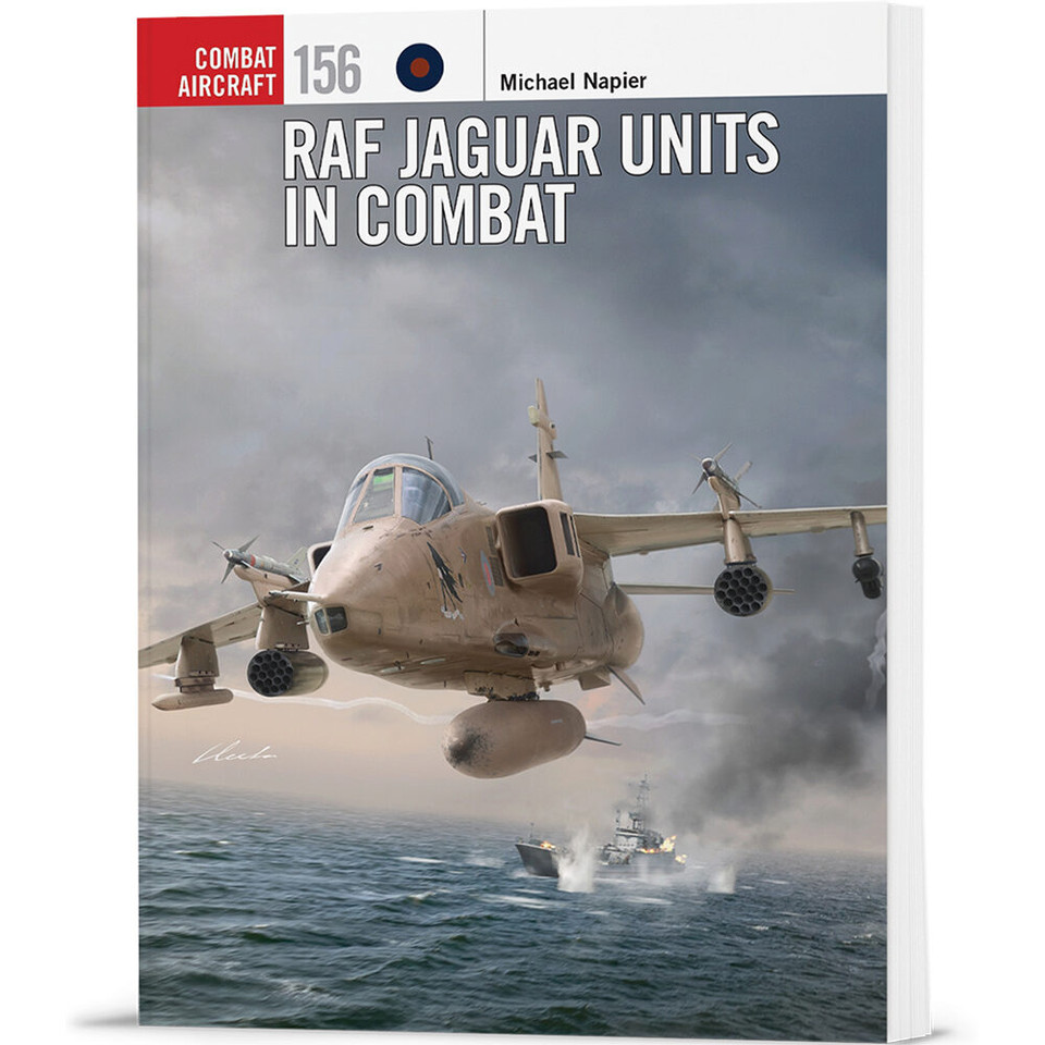 RAF Jaguar Units in Combat Osprey Combat Aircraft (9781472865250)  Softcover by Osprey Publishing Main Image