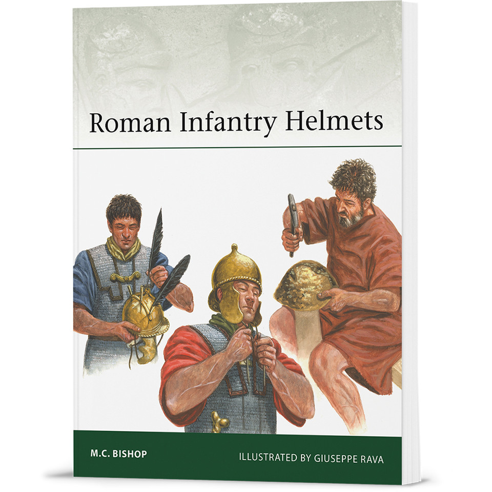 Roman Infantry Helmets Osprey Elite  Softcover by Osprey Publishing Main Image
