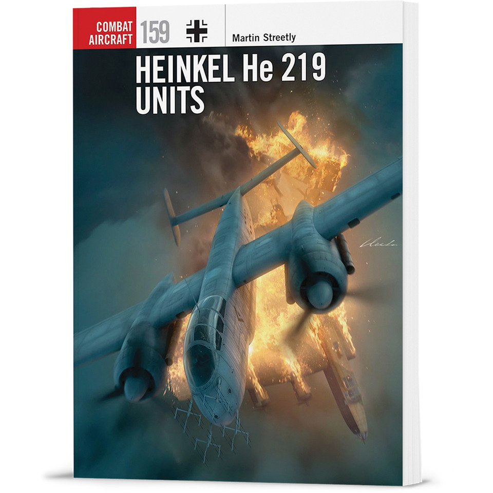 Heinkel He 219 Units Ospery Combat Aircraft (9781472867919)  Softcover by Osprey Publishing Main Image