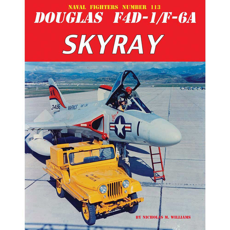 Douglas F4D-1 / F-6A Skyray  Soft Cover by Ginter Books Main Image