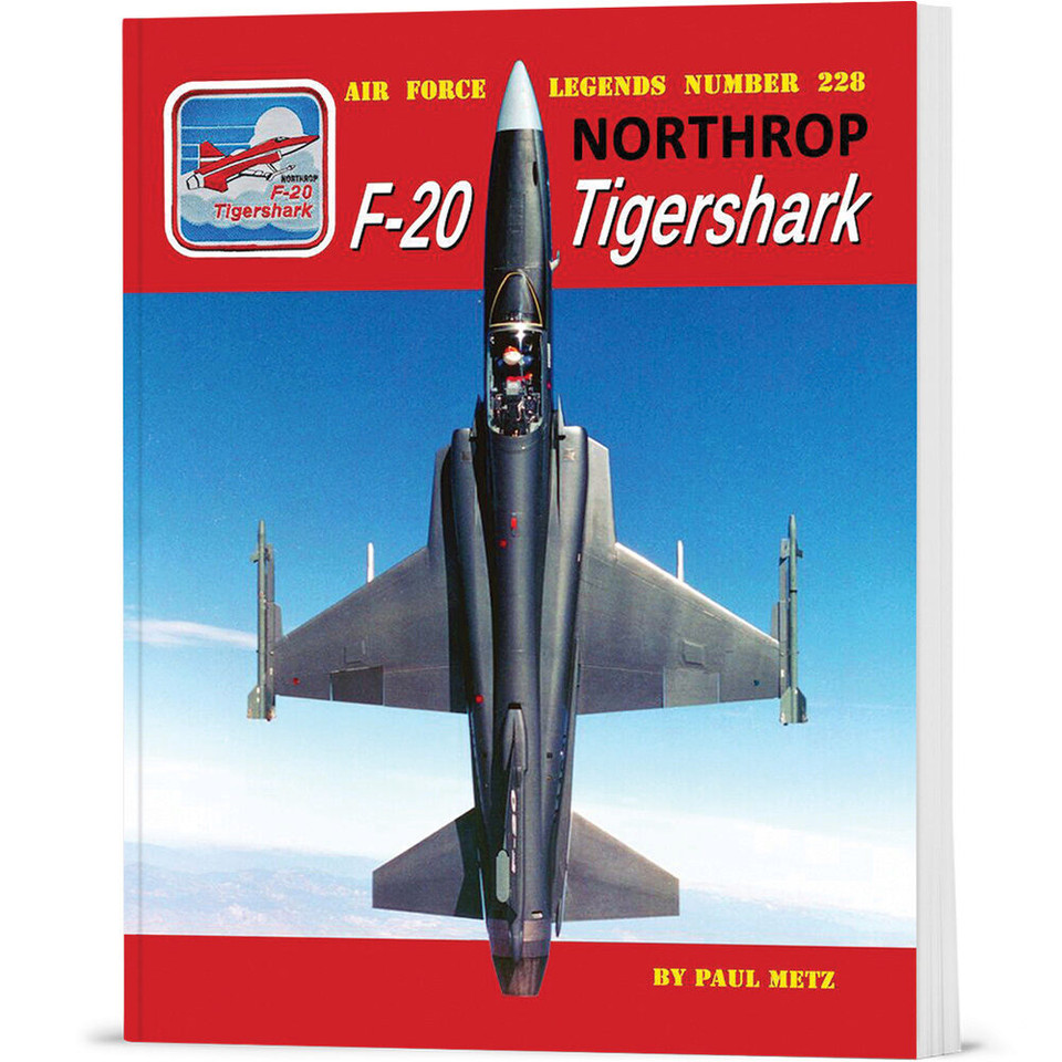 Northrop F-20 Tigershark Air Force Legends  Softcover by Ginter Books Main Image