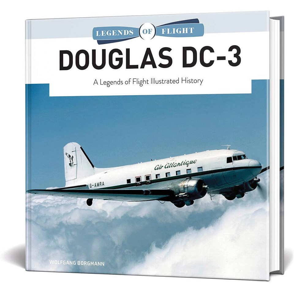 Douglas DC-3 Legends of Flight  Hardcover by Schiffer Publishing Main Image