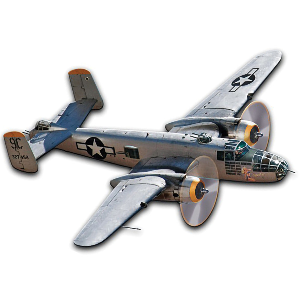 B-25 Mitchell Bomber Plasma Metal Sign   by Vintage Sign Co. Main Image