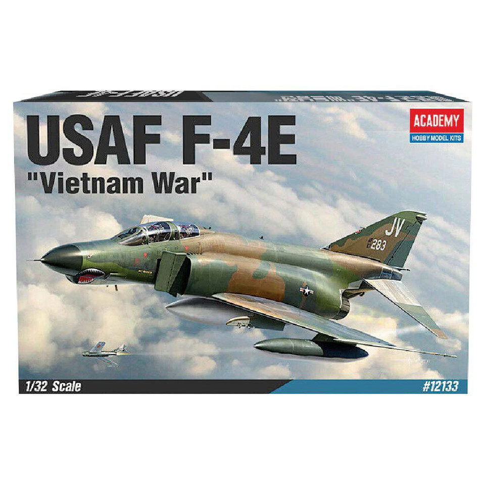 F-4E Phantom 1/32 Kit 1:32 Scale Plastic by Academy Main Image