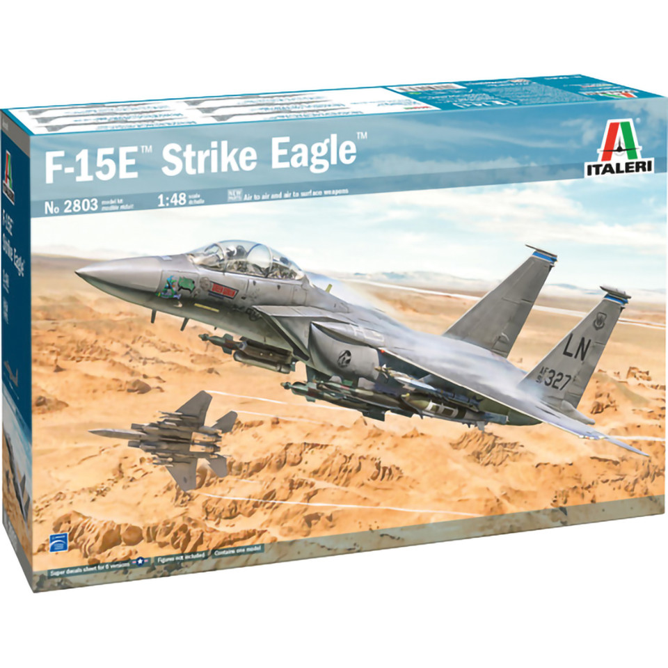 F-15E Strike Eagle 1/48 Kit 1:48 scale Plastic by Italeri Main Image
