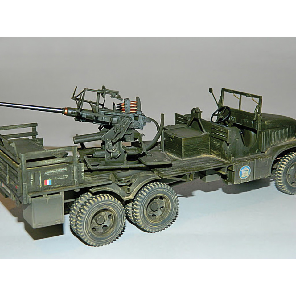 GMC Bofors 40mm Gun Cargo Truck 1/35 Kit 1:35 Scale  by HobbyBoss Main Image