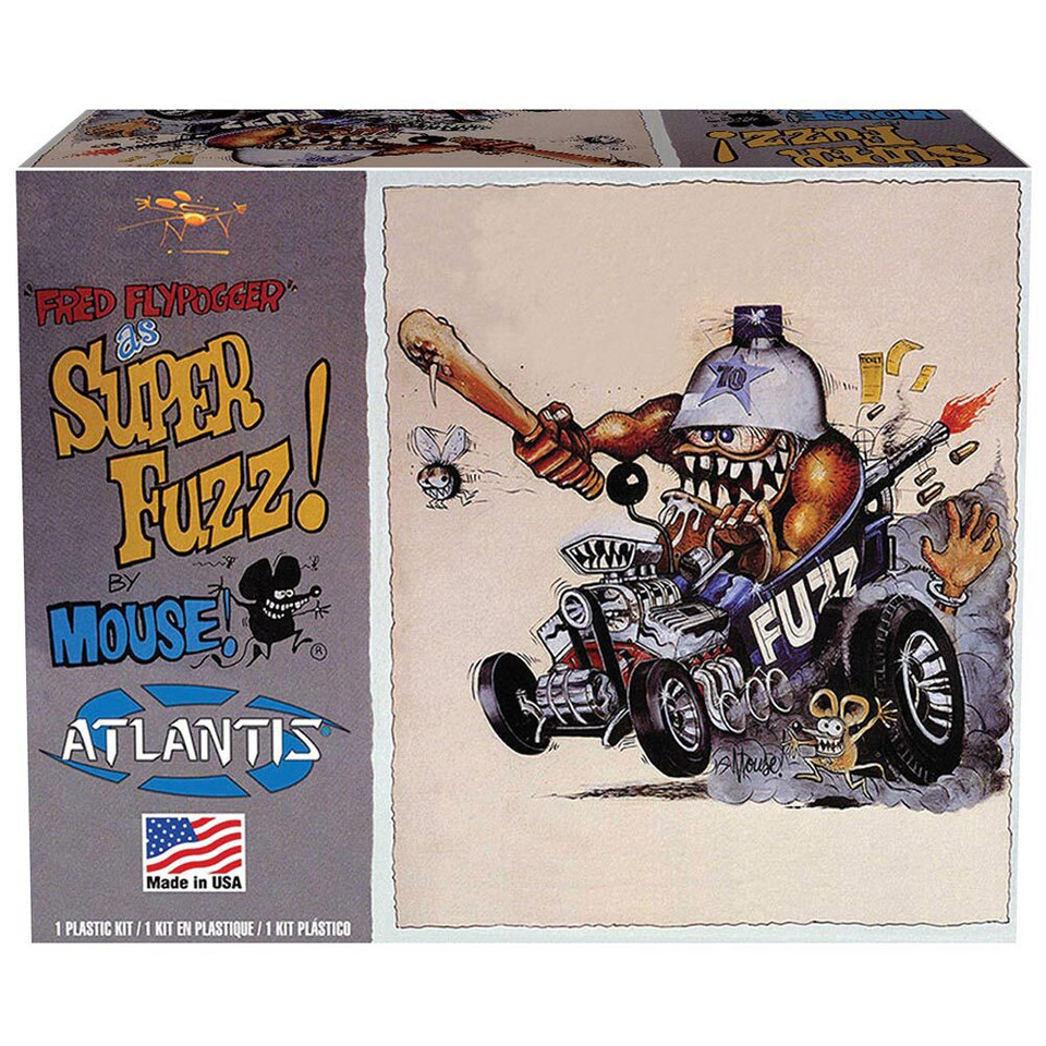 Fred Flypogger: Super Fuzz! Kit Atlantis Models M104  Plastic by Atlantis Models Main Image
