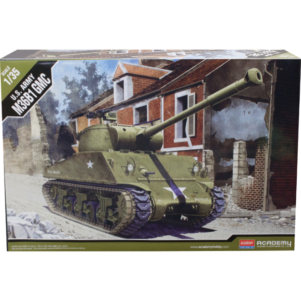 M36B1 Tank Destroyer 1/35 Kit 1:35 Scale  by Academy Main Image