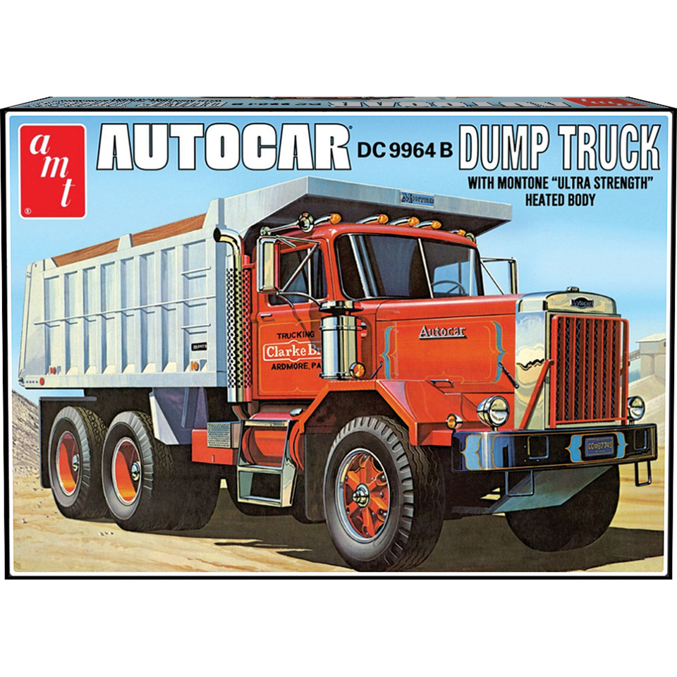 Autocar Dump Truck 1/25 Kit   by AMT Main Image