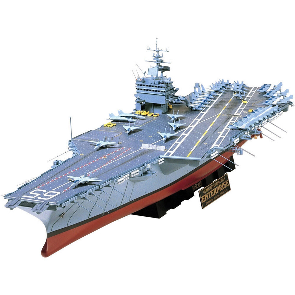 USS Enterprise (CVN-65) 1/350 Kit   by Tamiya Main Image