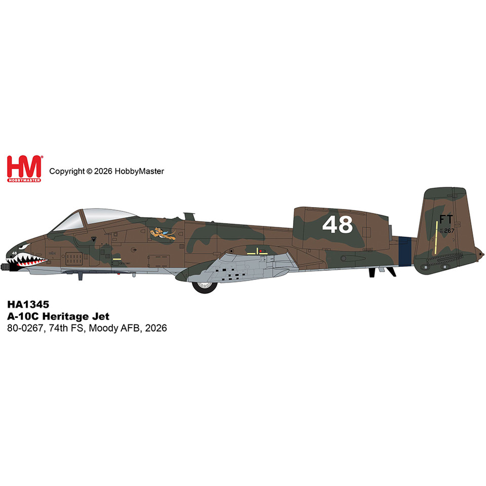 A-10C Thunderbolt II 1/72 Die Cast Model   by Hobby Master Main Image