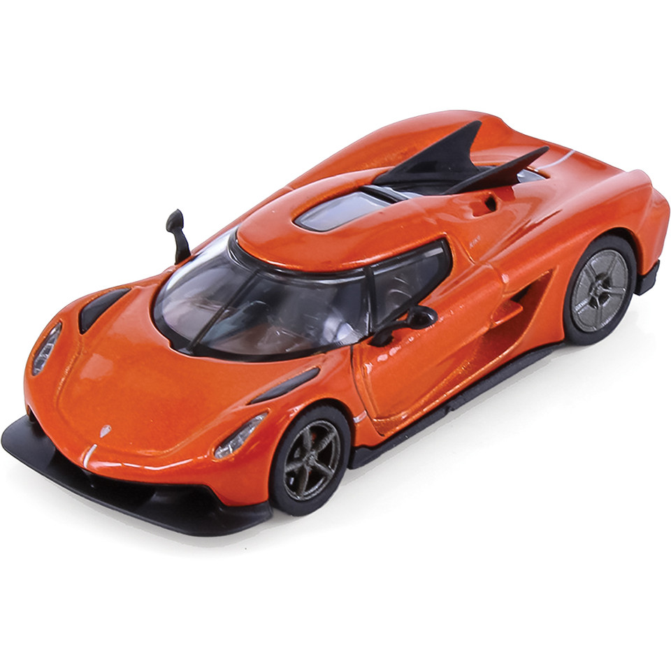 Koenigsegg Jesko Absolut - Orange 1:64 Scale Diecast Metal by Poster Cars Main Image