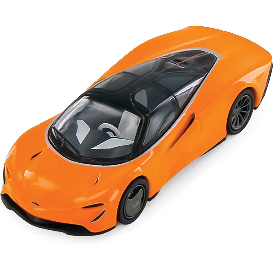 McLaren Speedtail - Orange 1:64 Scale Diecast Metal by Poster Cars Main Image