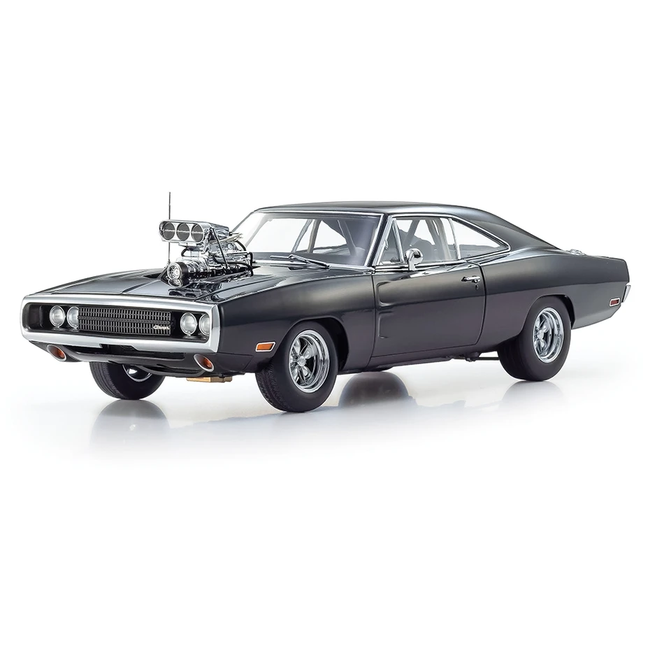 1970 Dodge Charger R/T - Dom's Charger - The Fast And The Furious (2001) 1:18 Scale Diecast Model Car by Kyosho Main Image