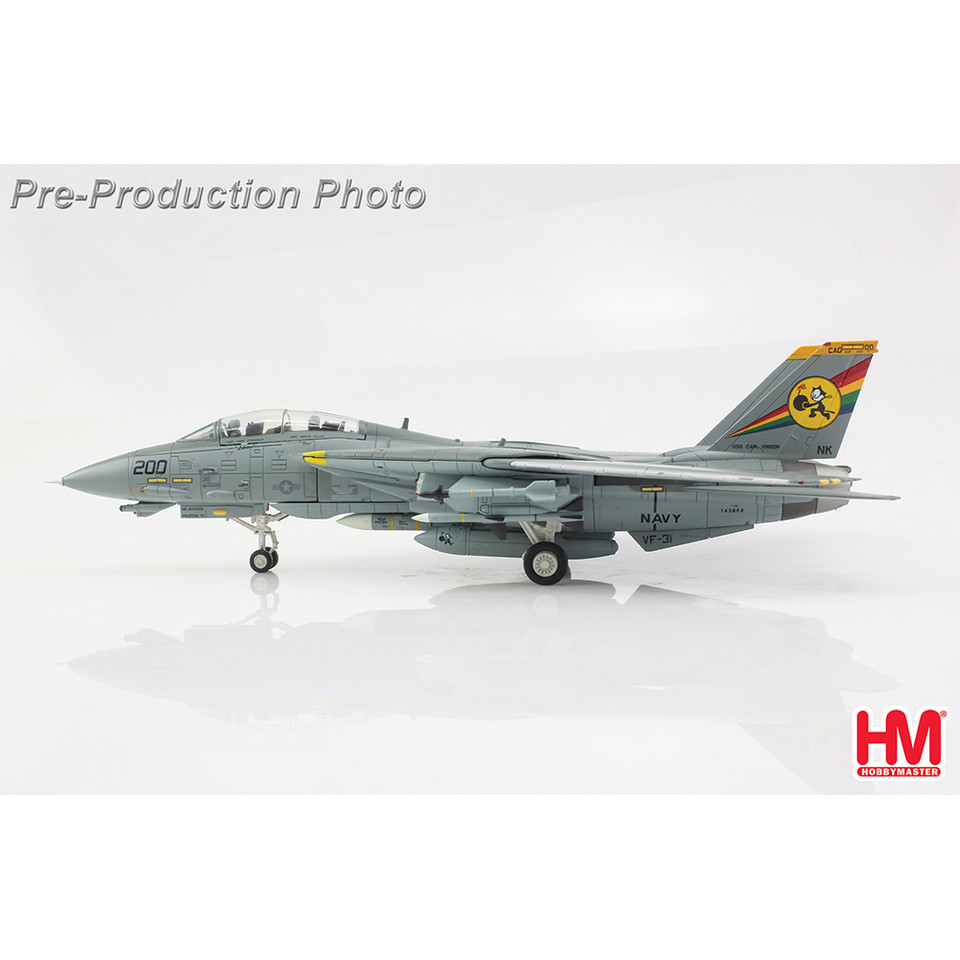 F-14D Tomcat 1/72 Die Cast Model   by Hobby Master Main Image