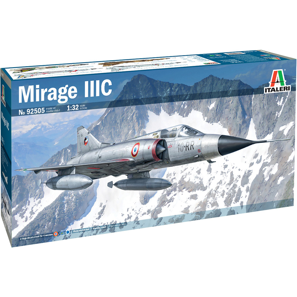 Mirage IIIC 1/32 Kit 1:32 Scale  by Italeri Main Image