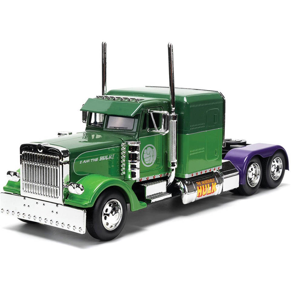 BIG RIG - Peterbilt 379 (HULK Deco) 1:24 Scale Diecast Metal by Jada Toys Main Image