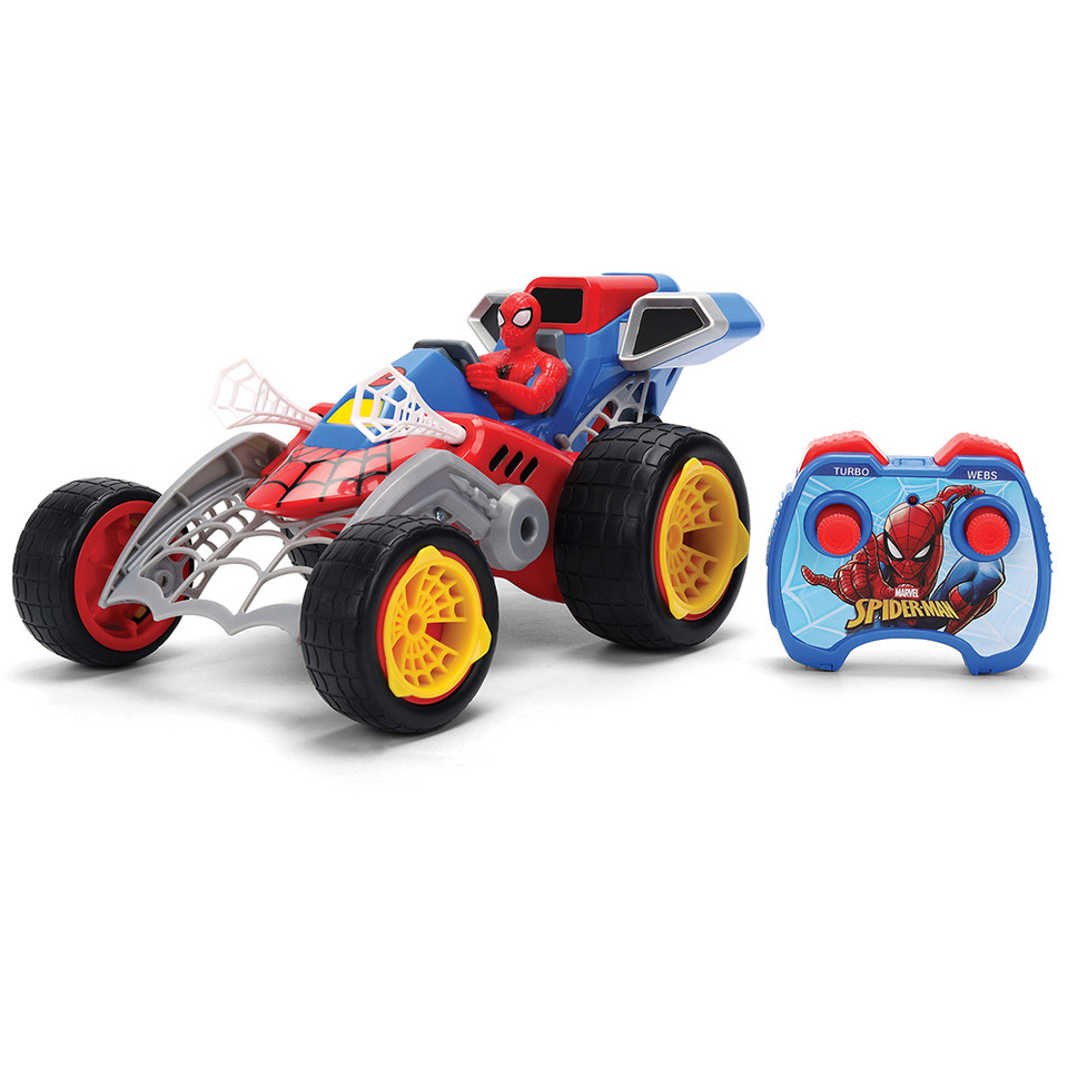 R/C SPIDER-MAN Wheelie ATV Remote Control Buggy 1:20 Scale  by Jada Toys Main Image