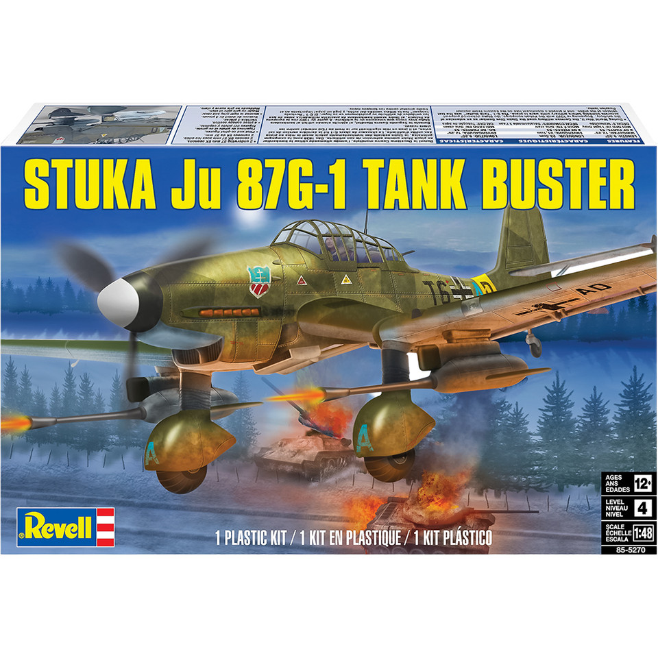 STUKA JU 87G-1 1/48 KIT   by Revell Main Image