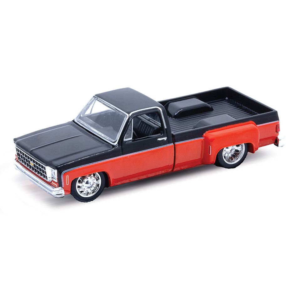 1980 Chevrolet Silverado C30 - Red 1:64 Scale Diecast Metal by M2 Machines Main Image