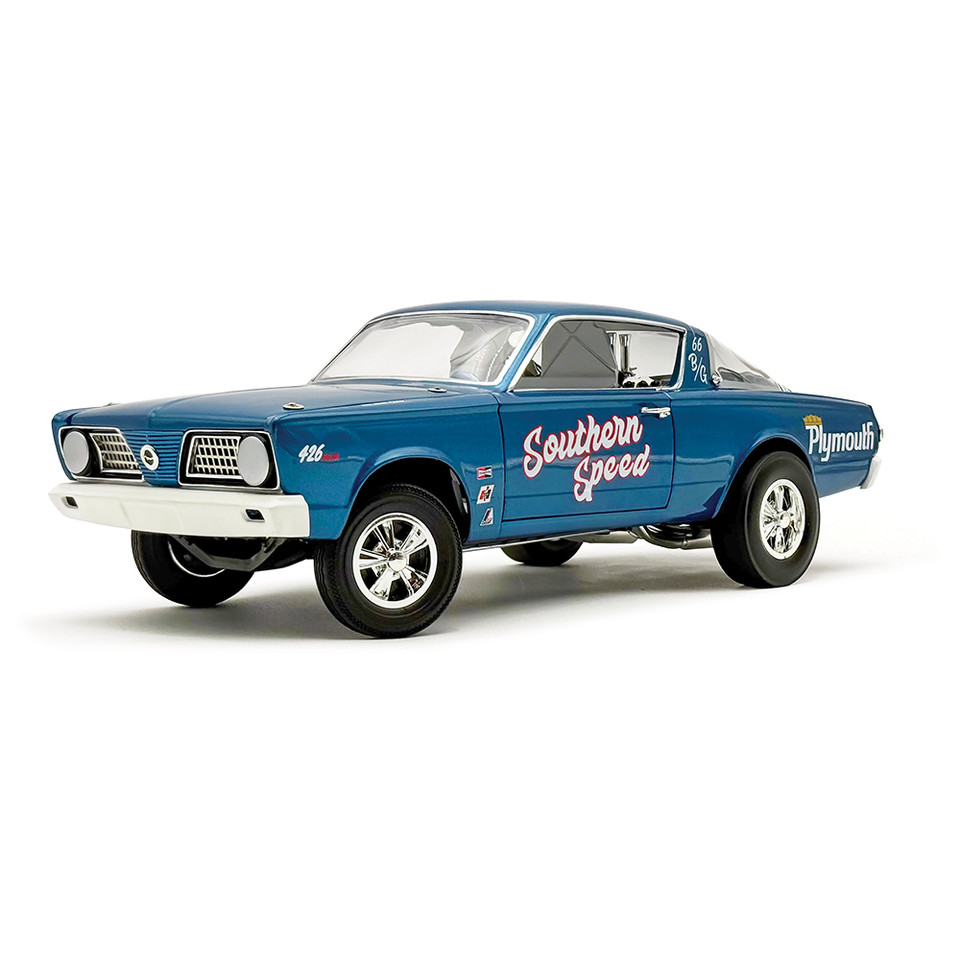 1966 Plymouth HEMI Under Glass Cuda - Southern Speed 1:18 Scale Diecast Metal by Acme Main Image