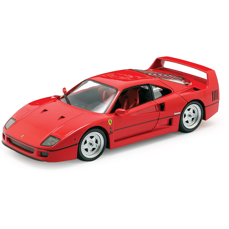 Ferrari F40 - Red 1:18 Scale Diecast Model Car by Bburago Main Image