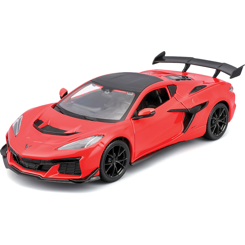 2025 C8 Corvette ZR1 - Red 1:24 Scale Diecast Model Truck by Maisto Main Image