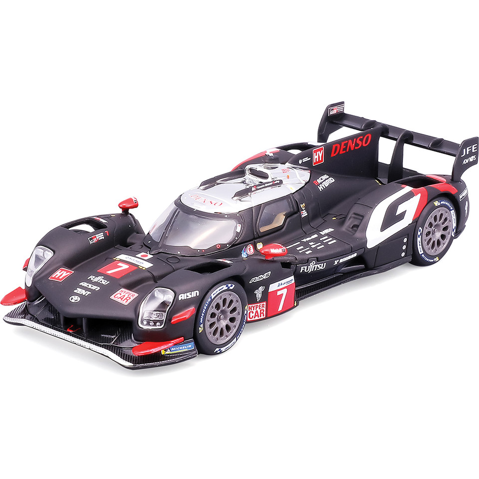 2024 Toyota TGR010 Hybrid Hypercar 1:43 Scale Diecast Model Car by Bburago Main Image