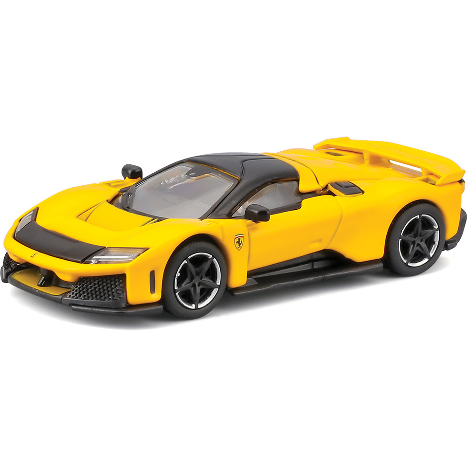 Ferrari F80 Speed Icons - Yellow 1:64 Scale Diecast Model Car by Maisto Main Image