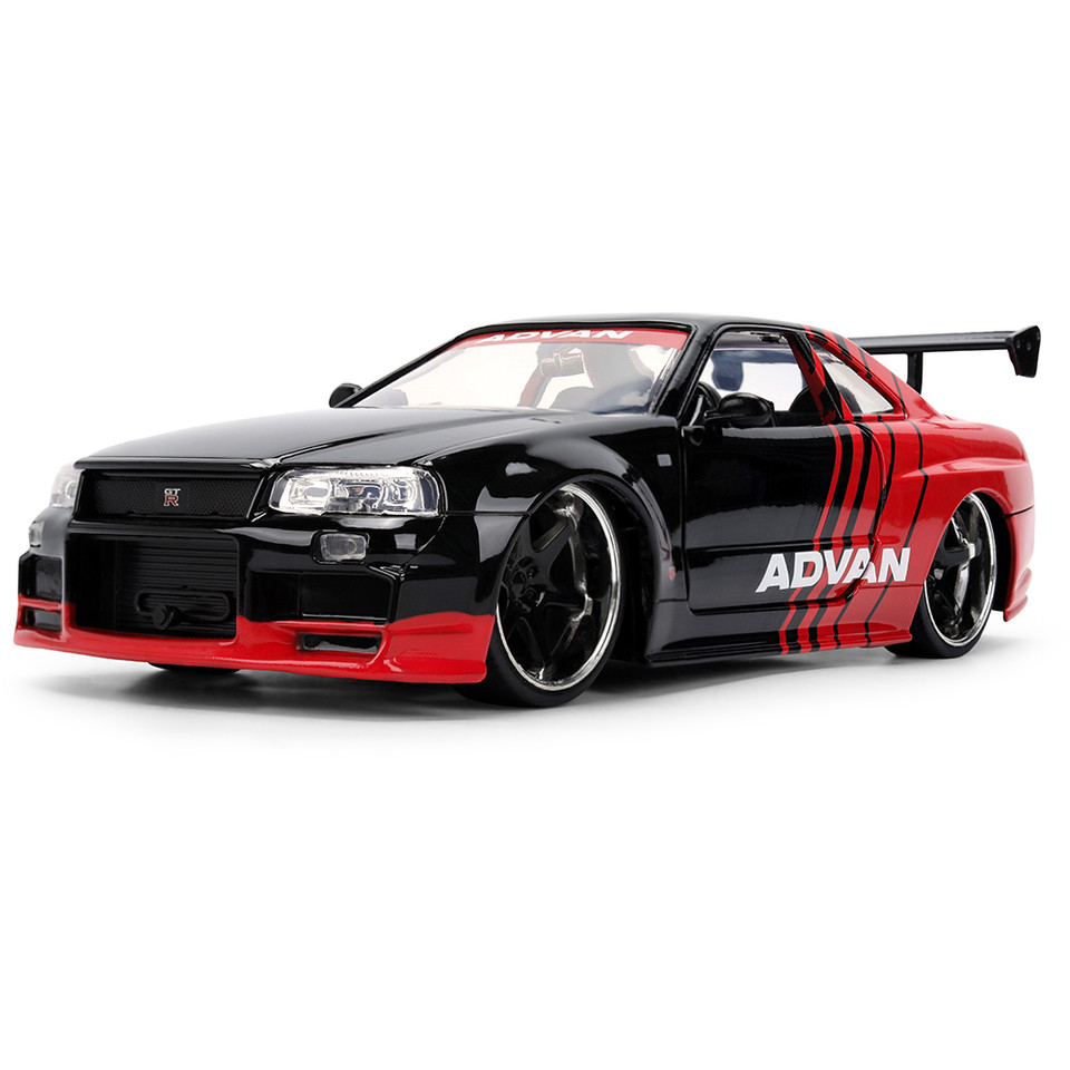 2002 Nissan Skyline GT-R (R34) 1:24 Scale Diecast Metal by Autoworks Main Image
