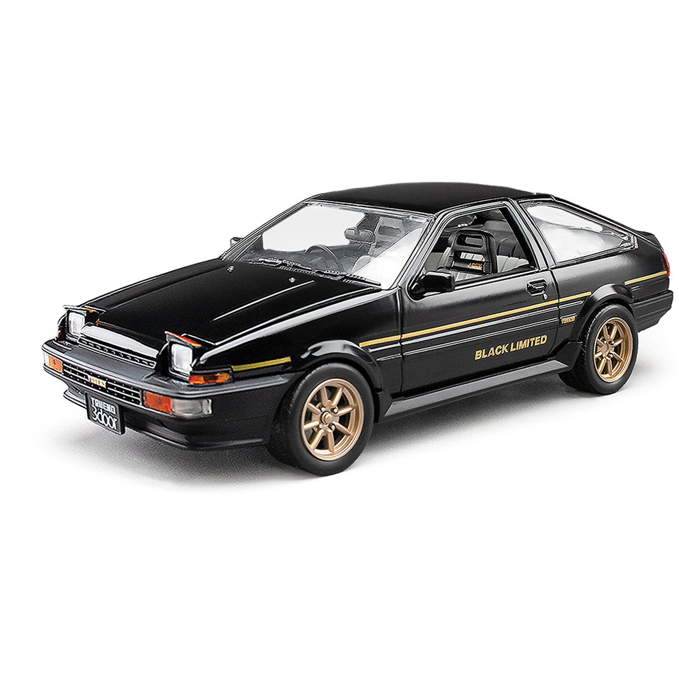 Toyota Sprinter Trueno GT Apex (AE86) - Black Limited 1:24 Scale Diecast Metal by Sunstar Main Image