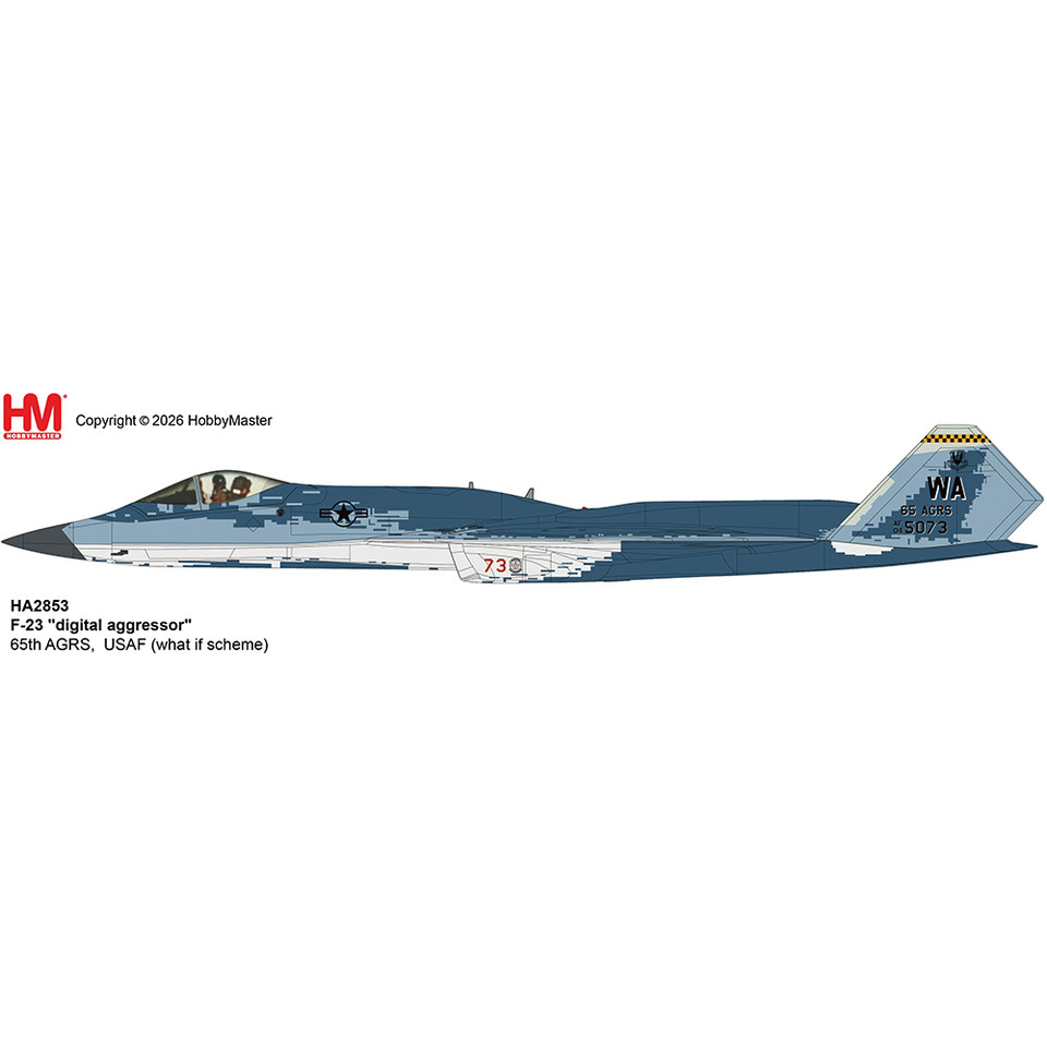 F-23 Black Widow II 1/72 Die Cast Model 1:72 Scale  by Hobby Master Main Image