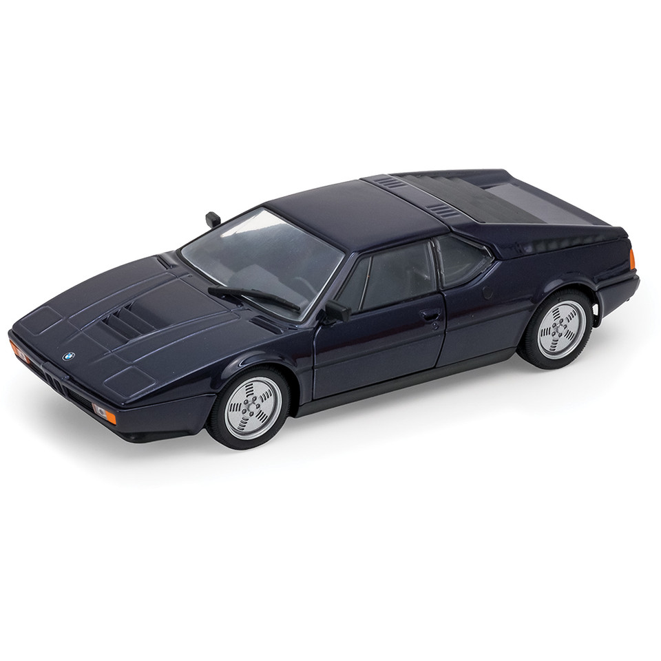 BMW M1 - Black 1:24 Scale Diecast Metal by Welly Main Image
