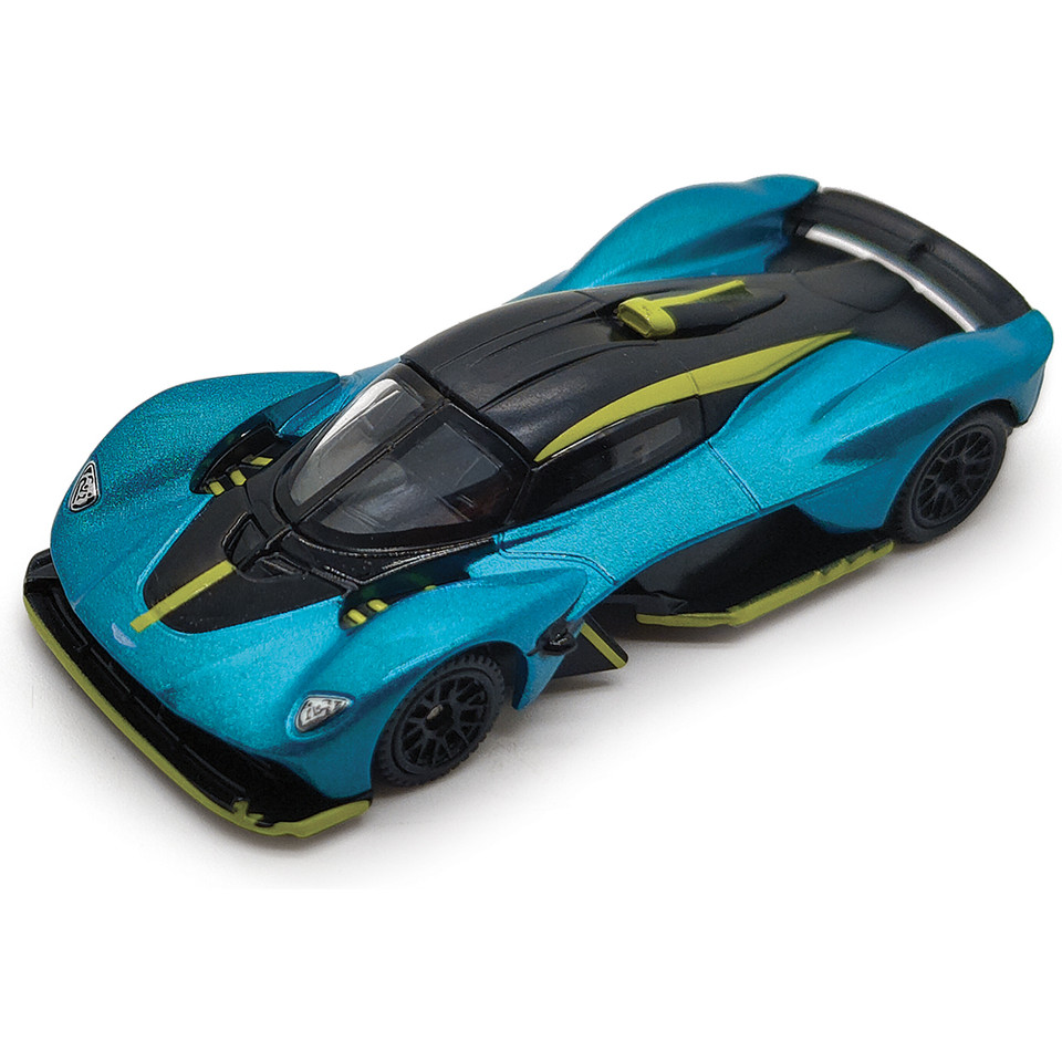 Aston Martin Valkyrie 2024 - Green 1:64 Scale Diecast Model Car by CCA Main Image