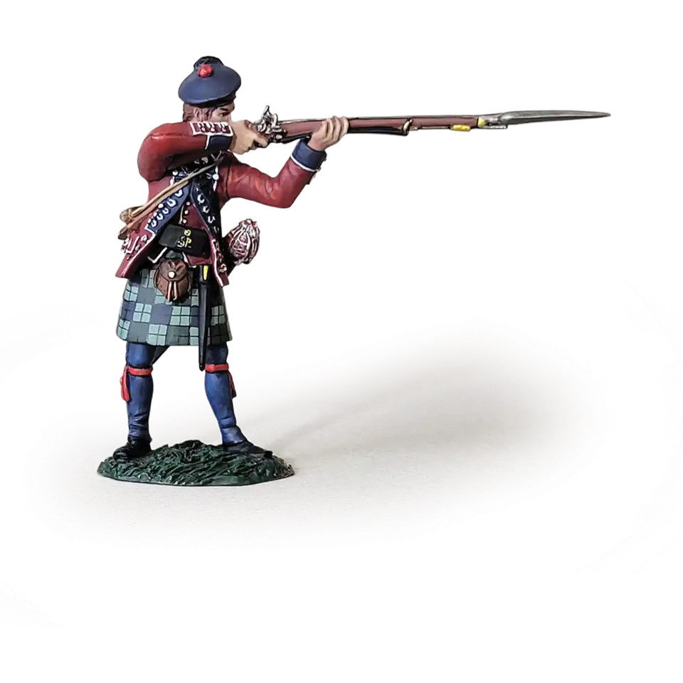 42nd Royal Highland Battalion Standing Firing 1/30 Figure 1:30 Scale  by William Britain Main Image
