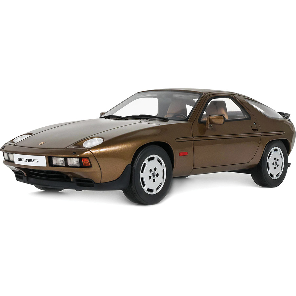 1981 Porsche 928 S - Brown 1:18 Scale Cast Resin Model Car by GT Spirit Main Image