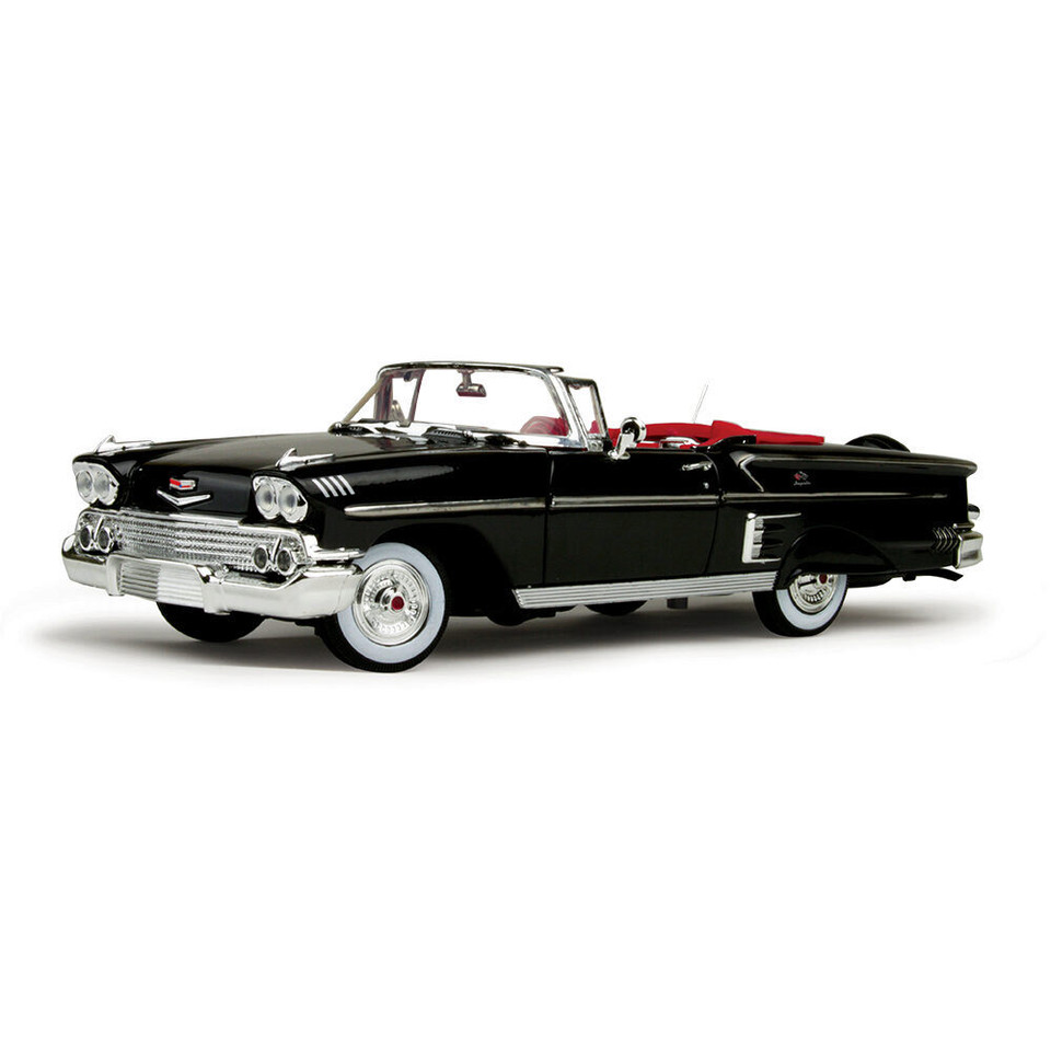 1958 Chevrolet Impala 1:18 Scale Diecast Model Car by Motormax Main Image