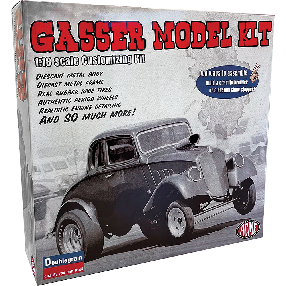 1933 Willys Gasser Diecast Model Kit Diecast Model Car | Acme