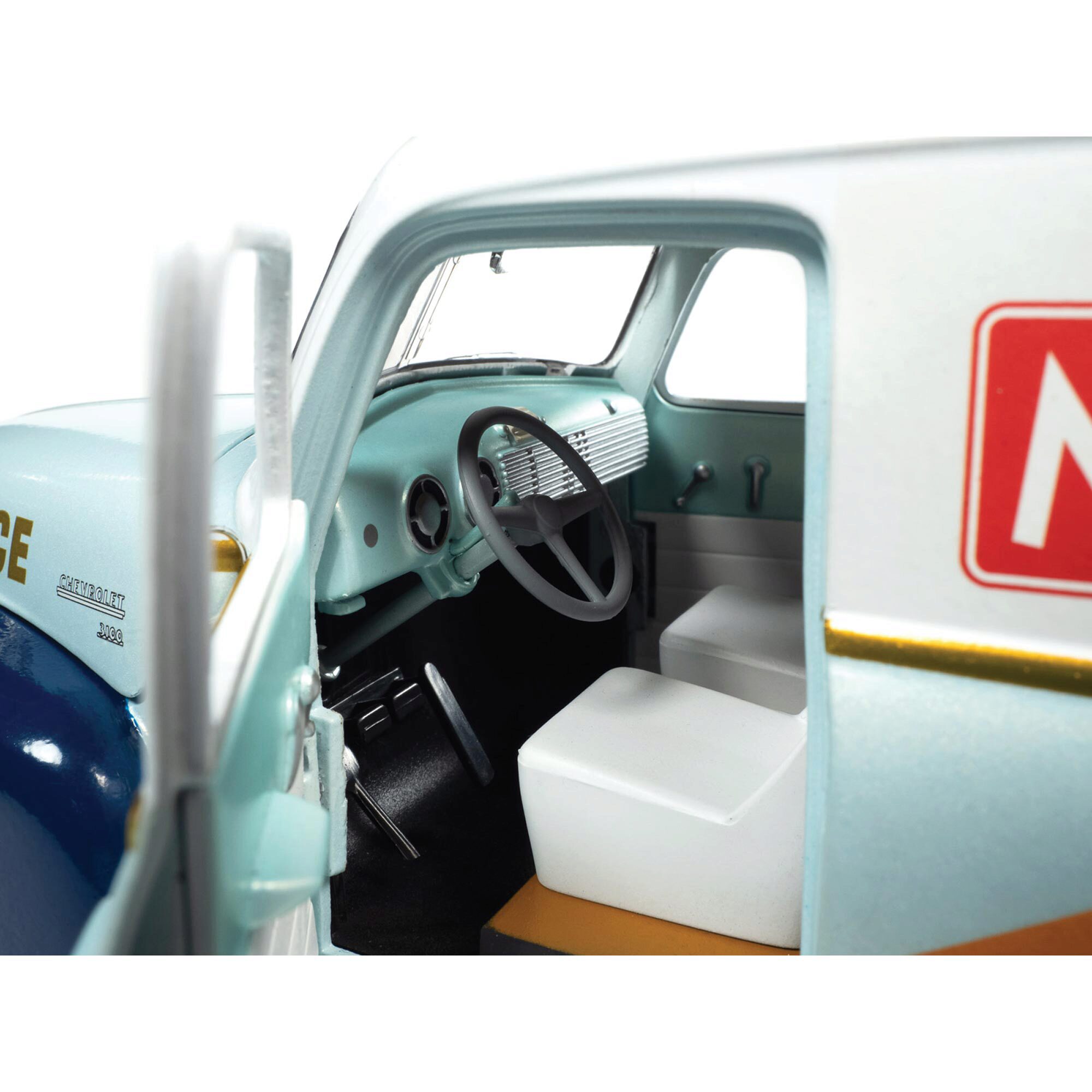 Monopoly 1948 Chevrolet Panel Delivery w/ Resin Figure